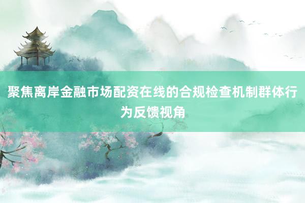 聚焦离岸金融市场配资在线的合规检查机制群体行为反馈视角